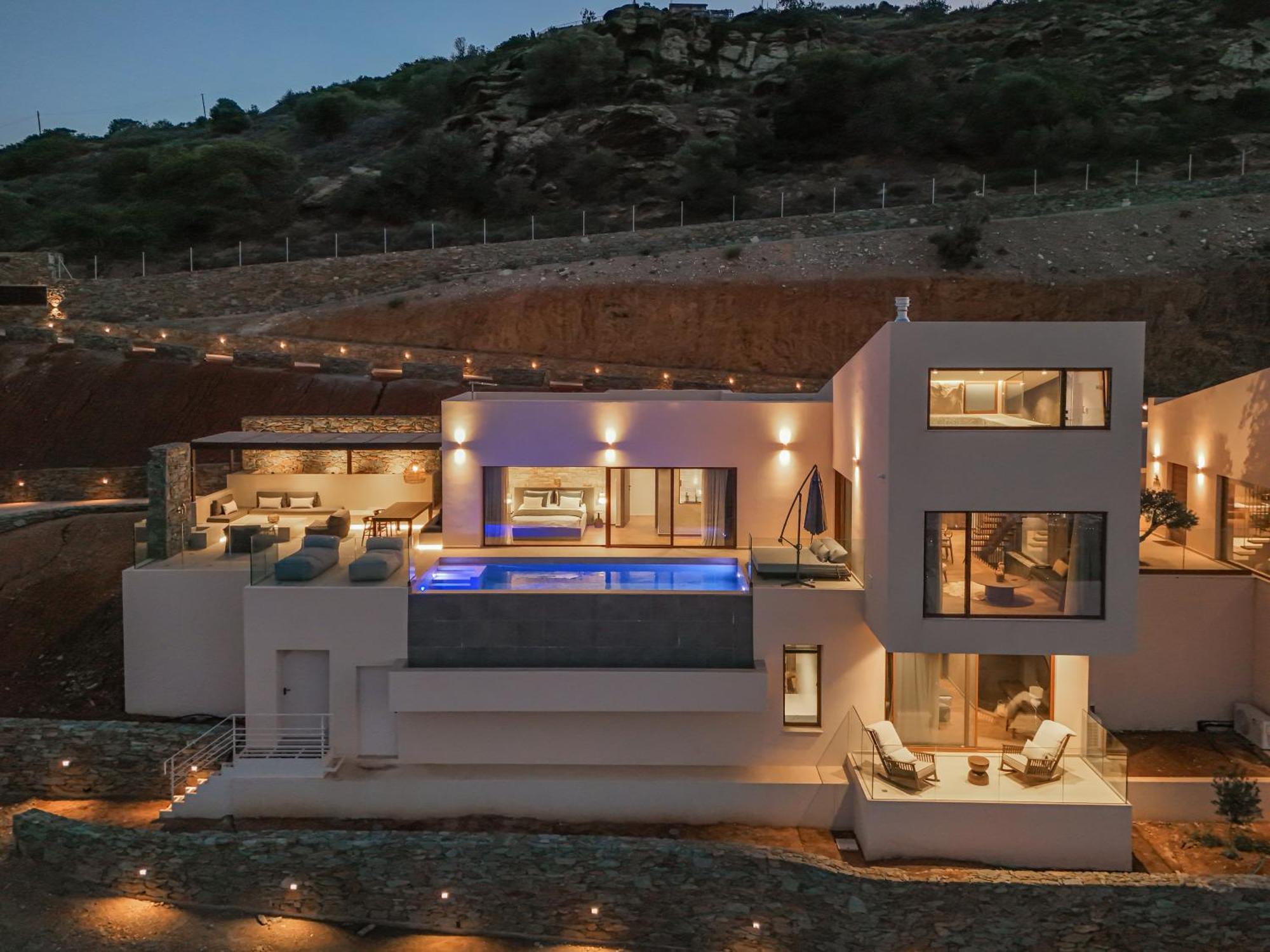 Villa Helios - Elevate Your Senses Агия-Пелагия  Экстерьер фото